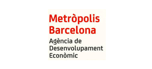 Logo METRÒPOLIS BARCELONA, Agencia de Desenvolupament Econòmic del AMB
